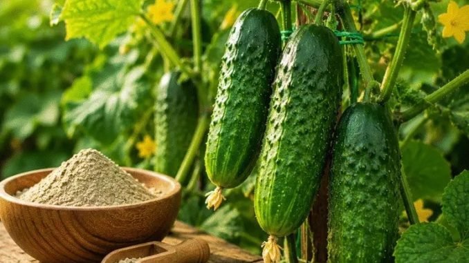 Mucha gente ahora pone esta adición natural con pepinos: las plantas permanecen verdes incluso durante las horas más calurosas