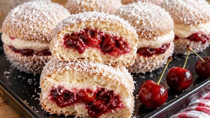 PASTEL EN 10 MINUTOS: ¡TUFTS DE TÉ con cerezas que todos triunfan!