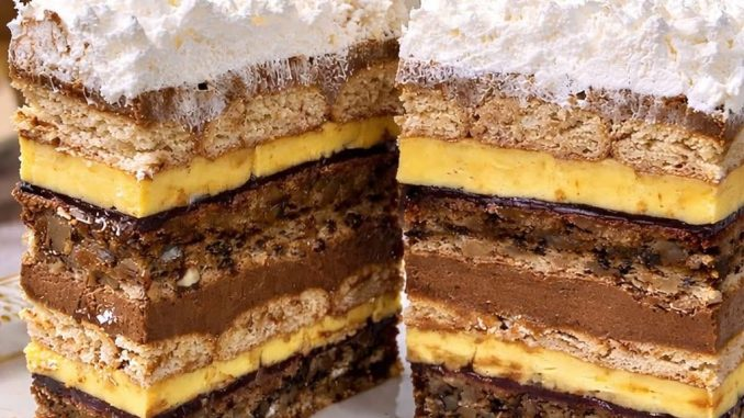SIN LECHE NI HUEVOS – ¡EL PASTEL DE PARRILLA MAGRO MÁS HERMOSO – capa sobre capa de pura perfección!