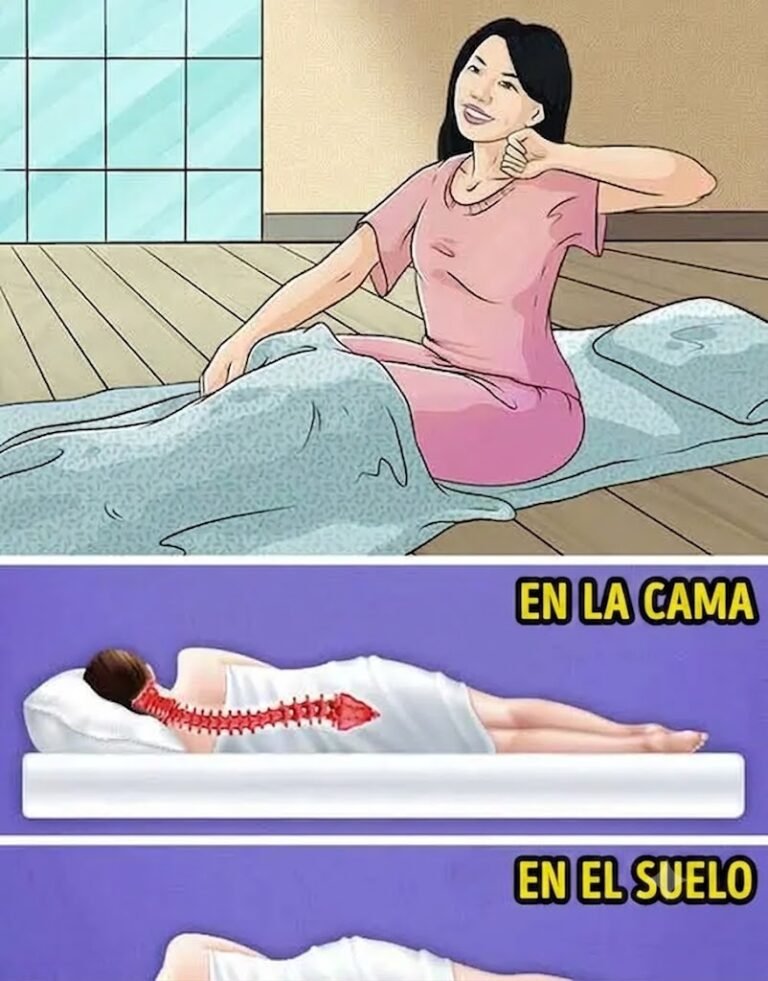 Los beneficios inesperados de dormir en el suelo