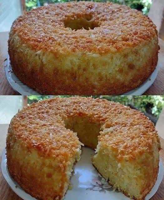 Pastel de Coco Casero: Una Receta Esponjosa, Jugosa y Llena de Sabor Tropical