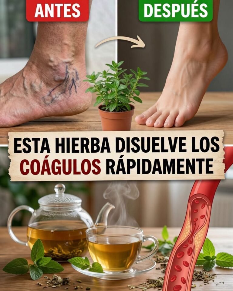 Plantas que podrían fortalecer la circulación y ayudar a evitar coágulos en las piernas