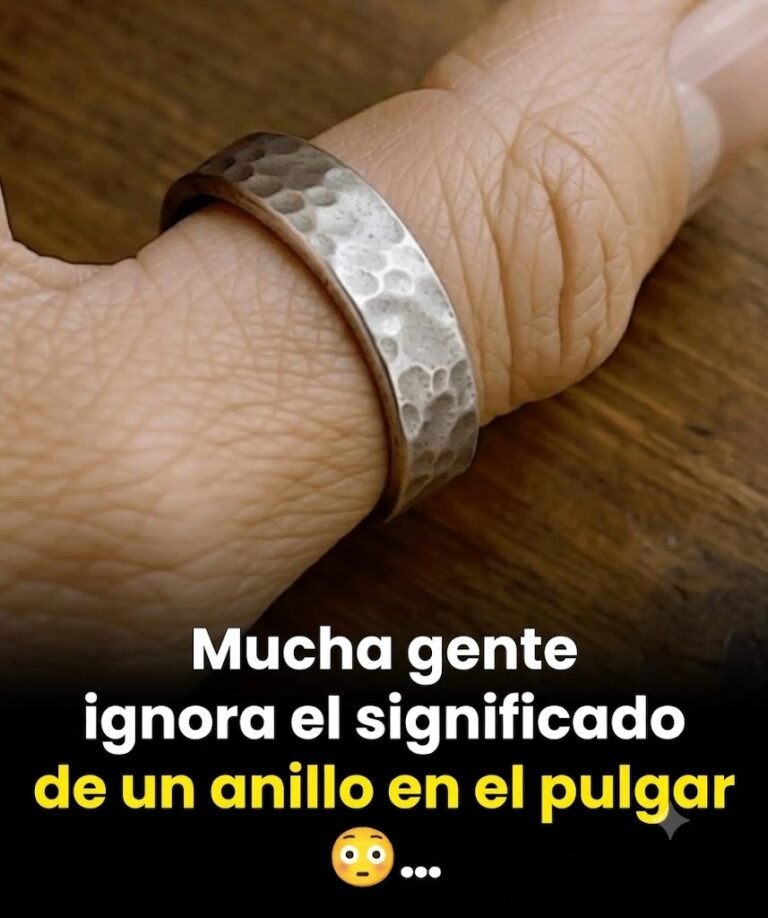El significado oculto de los anillos para el pulgar para mujeres y hombres.